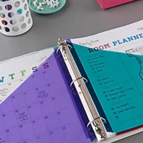 NWT Avery Big Tab Insertable Plastic Dividers, 5-Tab, Two Tone, Set - Picture 2 of 8